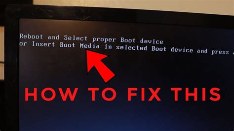 reboot and select proper boot device